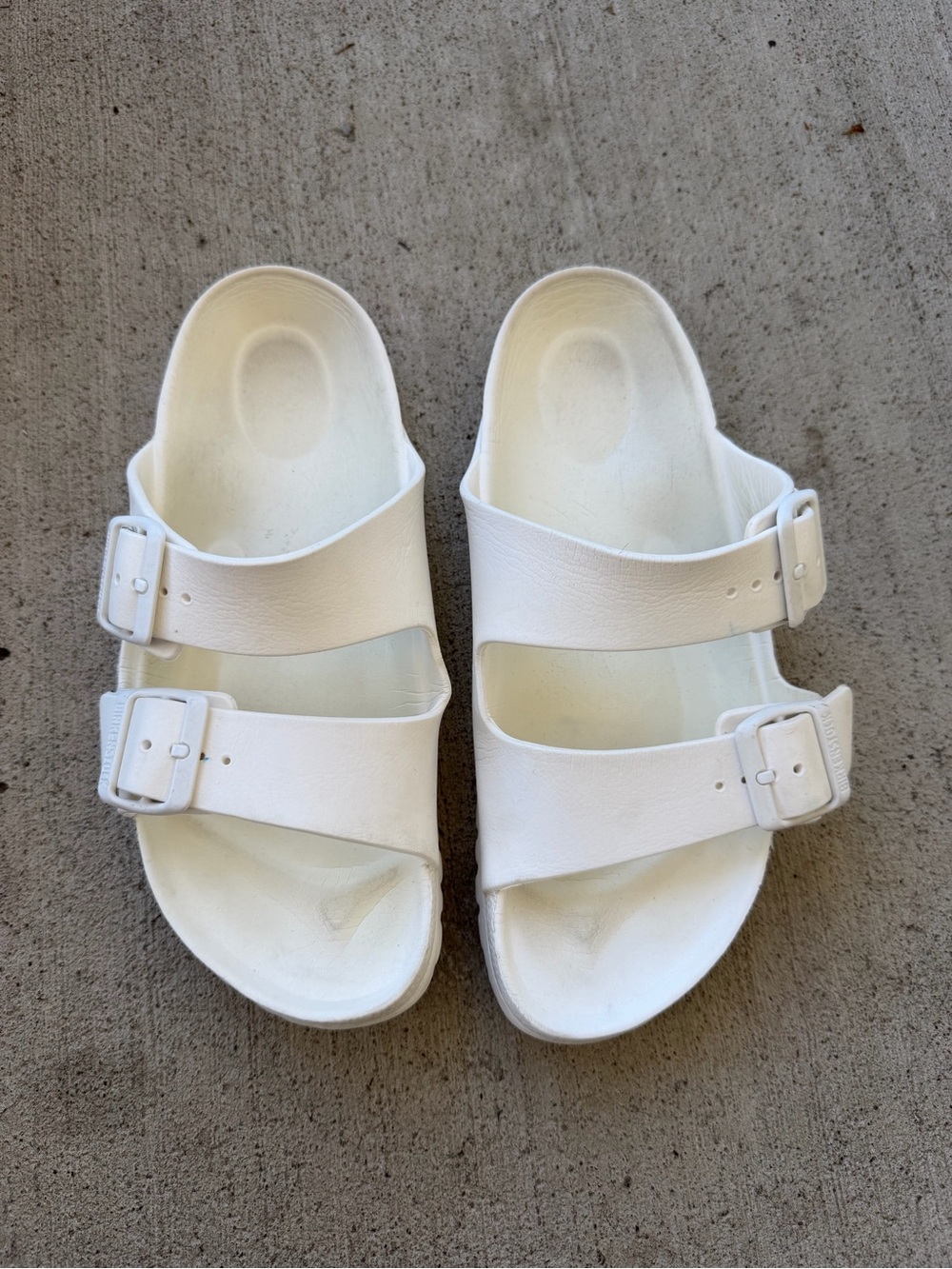 Birkenstock Arizona EVA Sandals White Size 38